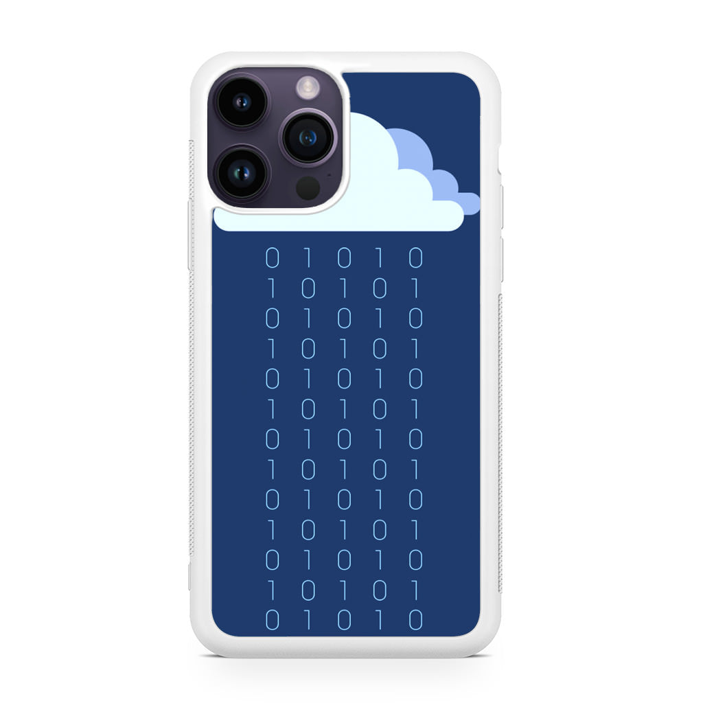 Abstract Binary Minimalist iPhone 15 Pro / 15 Pro Max Case