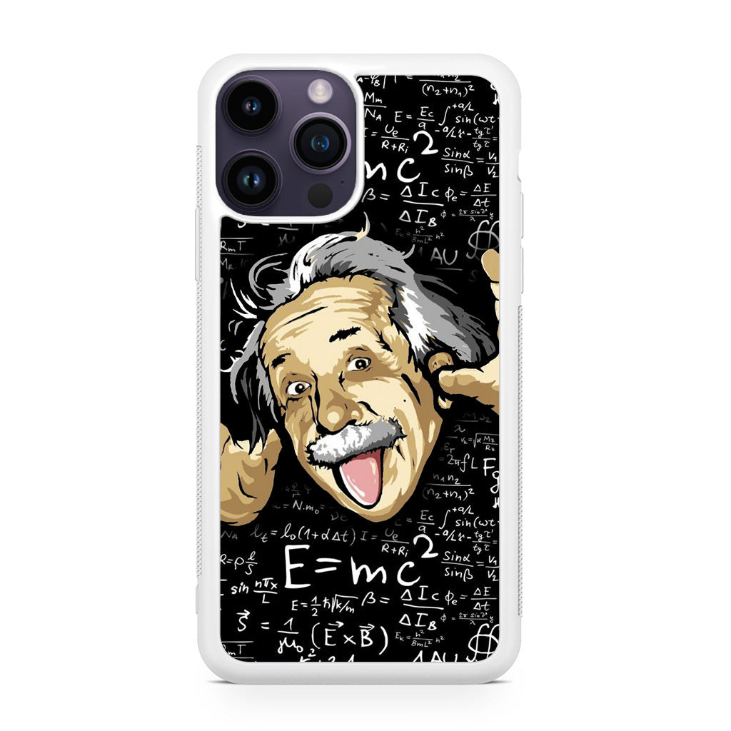 Albert Einstein's Formula iPhone 14 Pro / 14 Pro Max Case