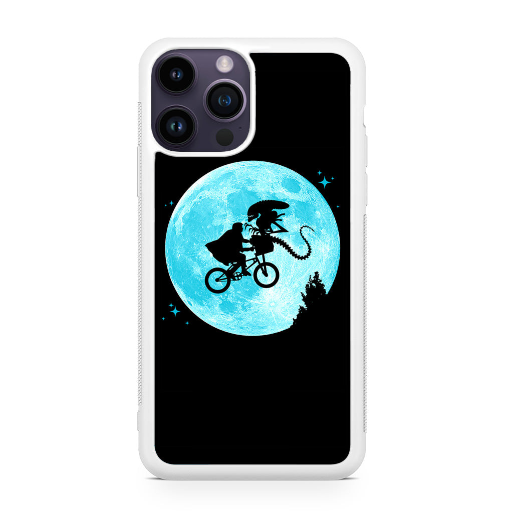 Alien Bike to the Moon iPhone 14 Pro / 14 Pro Max Case