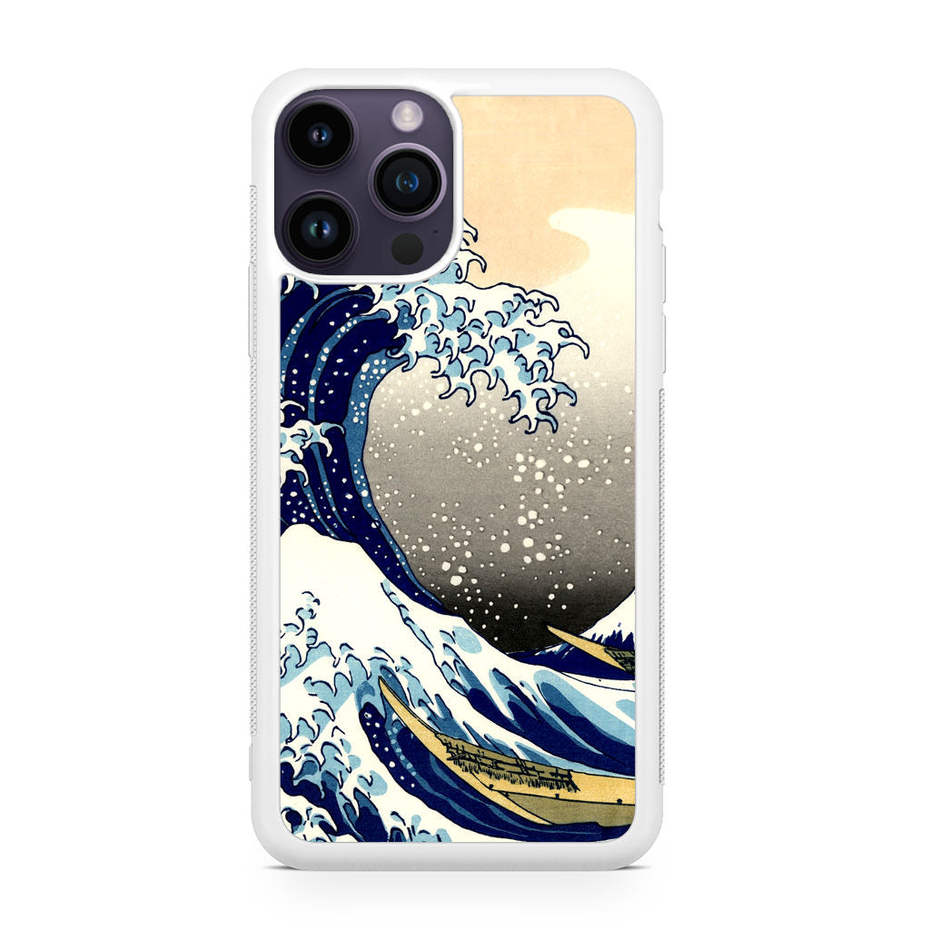 Artistic the Great Wave off Kanagawa iPhone 14 Pro / 14 Pro Max Case