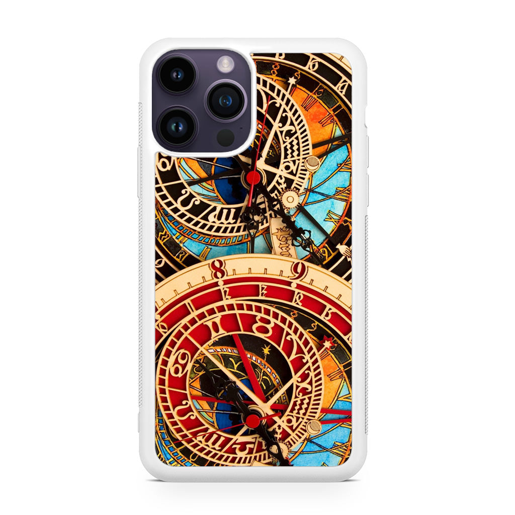 Astronomical Clock iPhone 14 Pro / 14 Pro Max Case