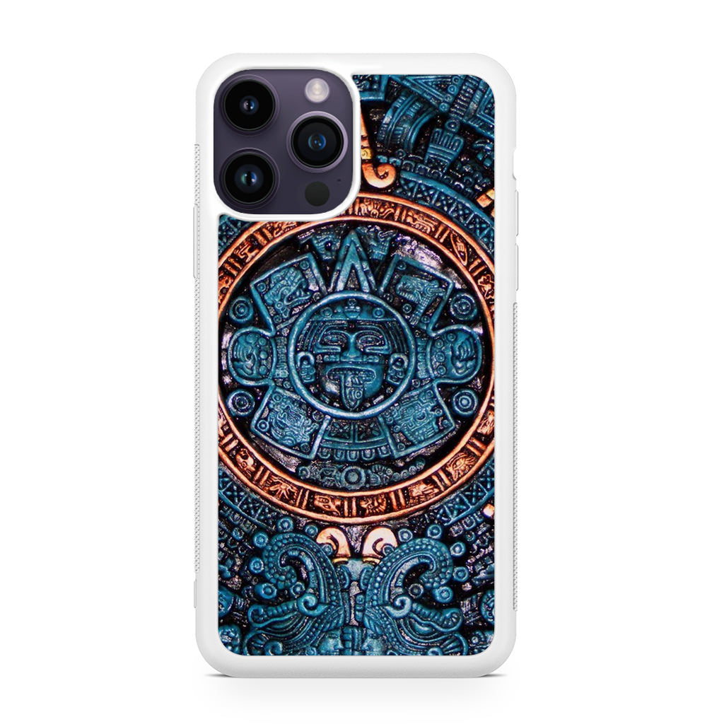 Aztec Calendar iPhone 15 Pro / 15 Pro Max Case