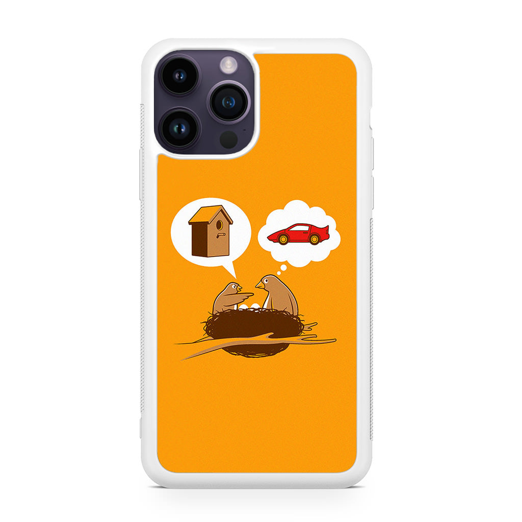 Bird Life Priorities iPhone 14 Pro / 14 Pro Max Case