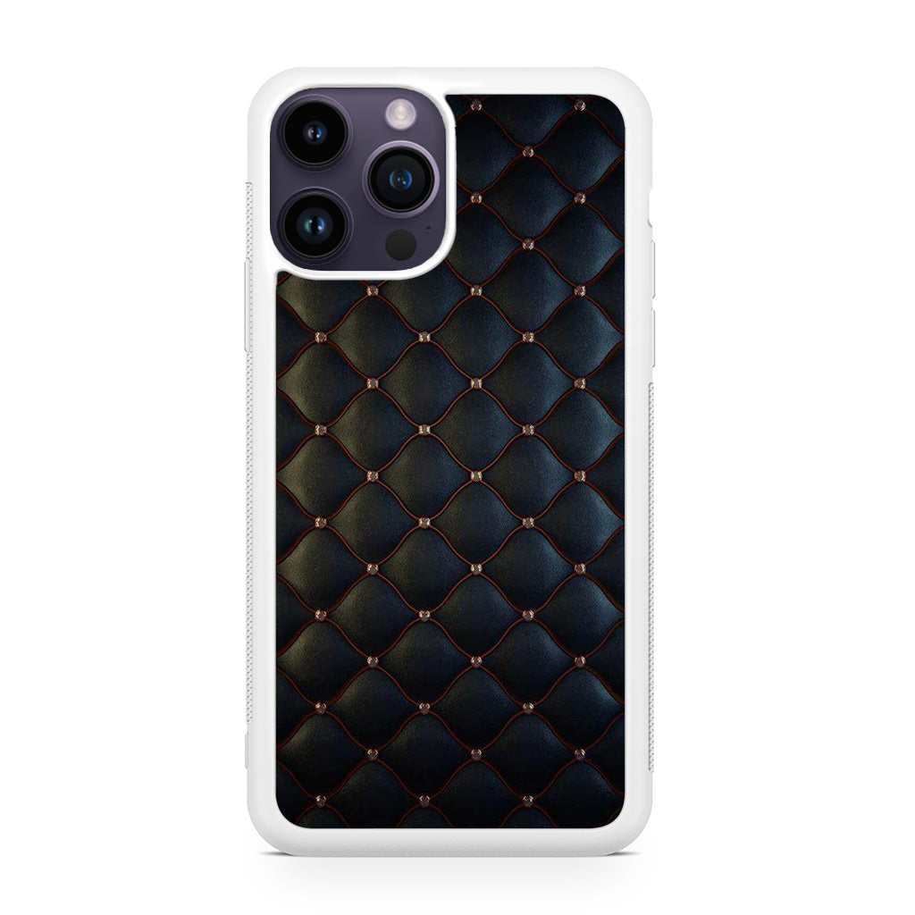 Black Royal Pattern iPhone 14 Pro / 14 Pro Max Case