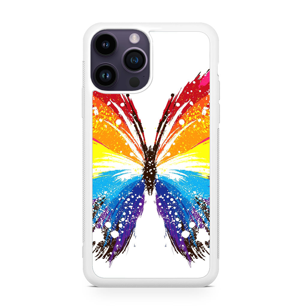 Butterfly Abstract Colorful iPhone 14 Pro / 14 Pro Max Case