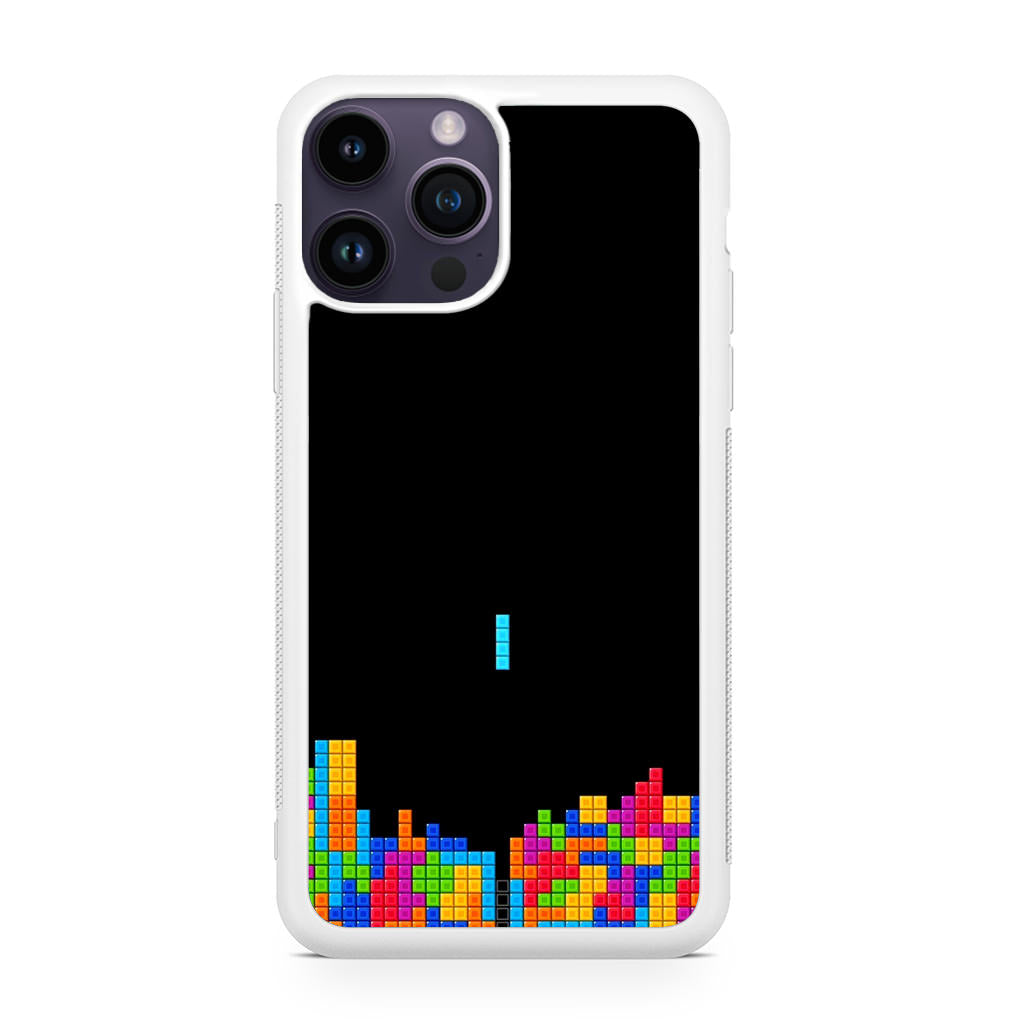 Classic Video Game Tetris iPhone 14 Pro / 14 Pro Max Case