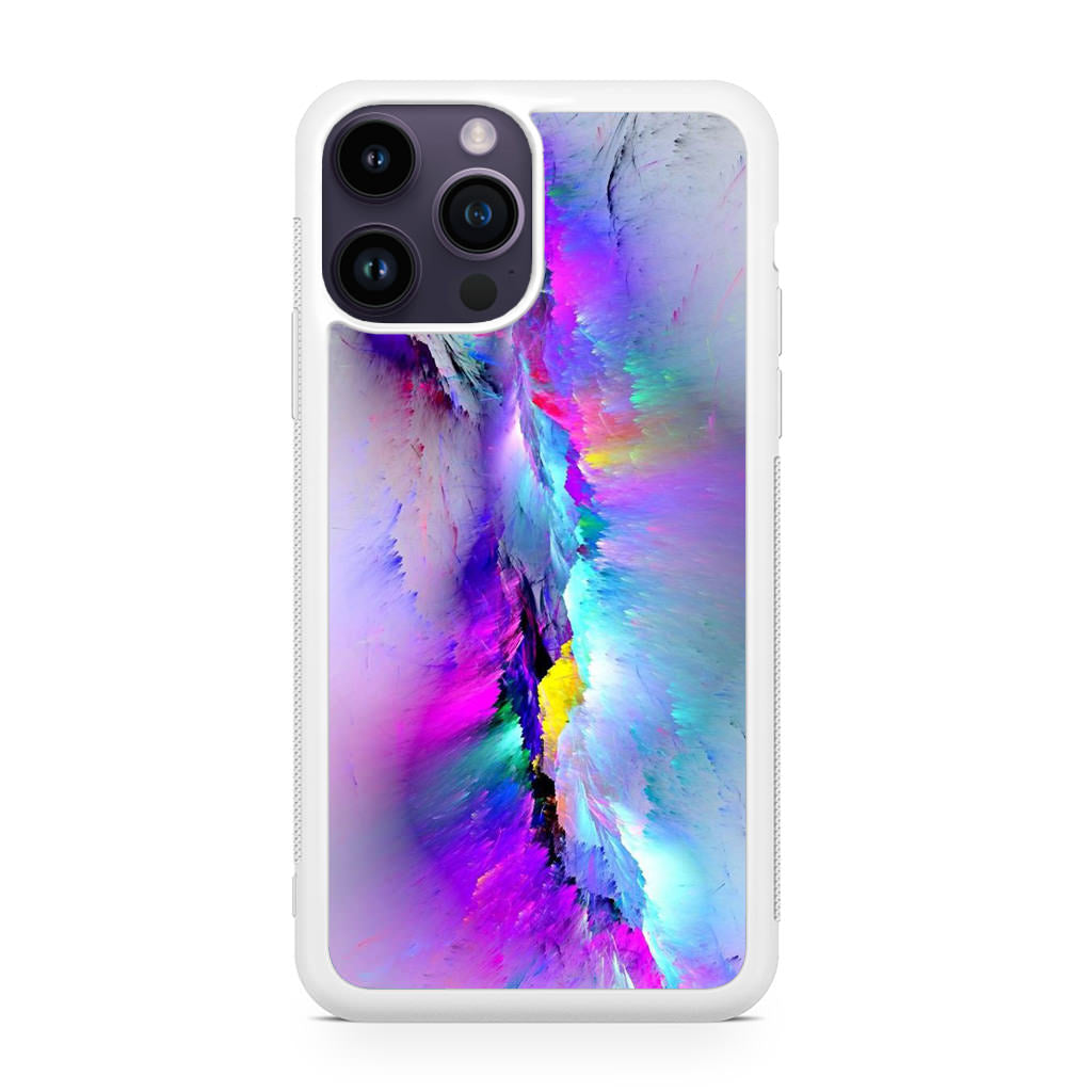 Colorful Abstract Smudges iPhone 14 Pro / 14 Pro Max Case