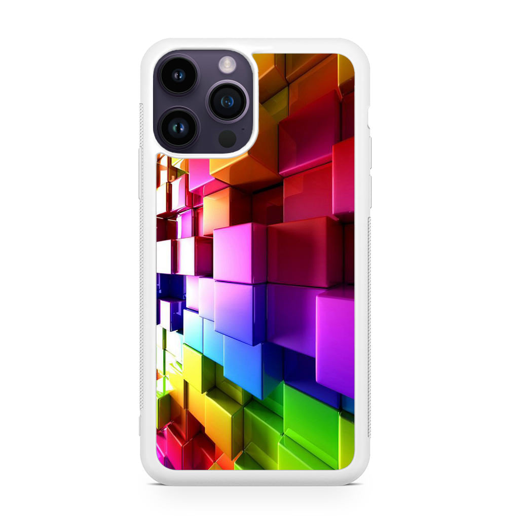 Colorful Cubes iPhone 14 Pro / 14 Pro Max Case