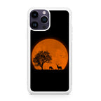 Deer Silhouette iPhone 14 Pro / 14 Pro Max Case