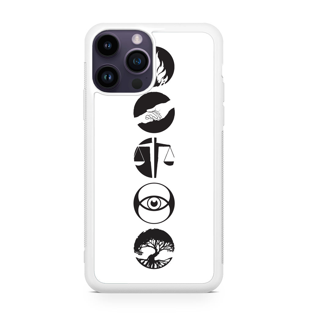 Divergent Factions iPhone 14 Pro / 14 Pro Max Case