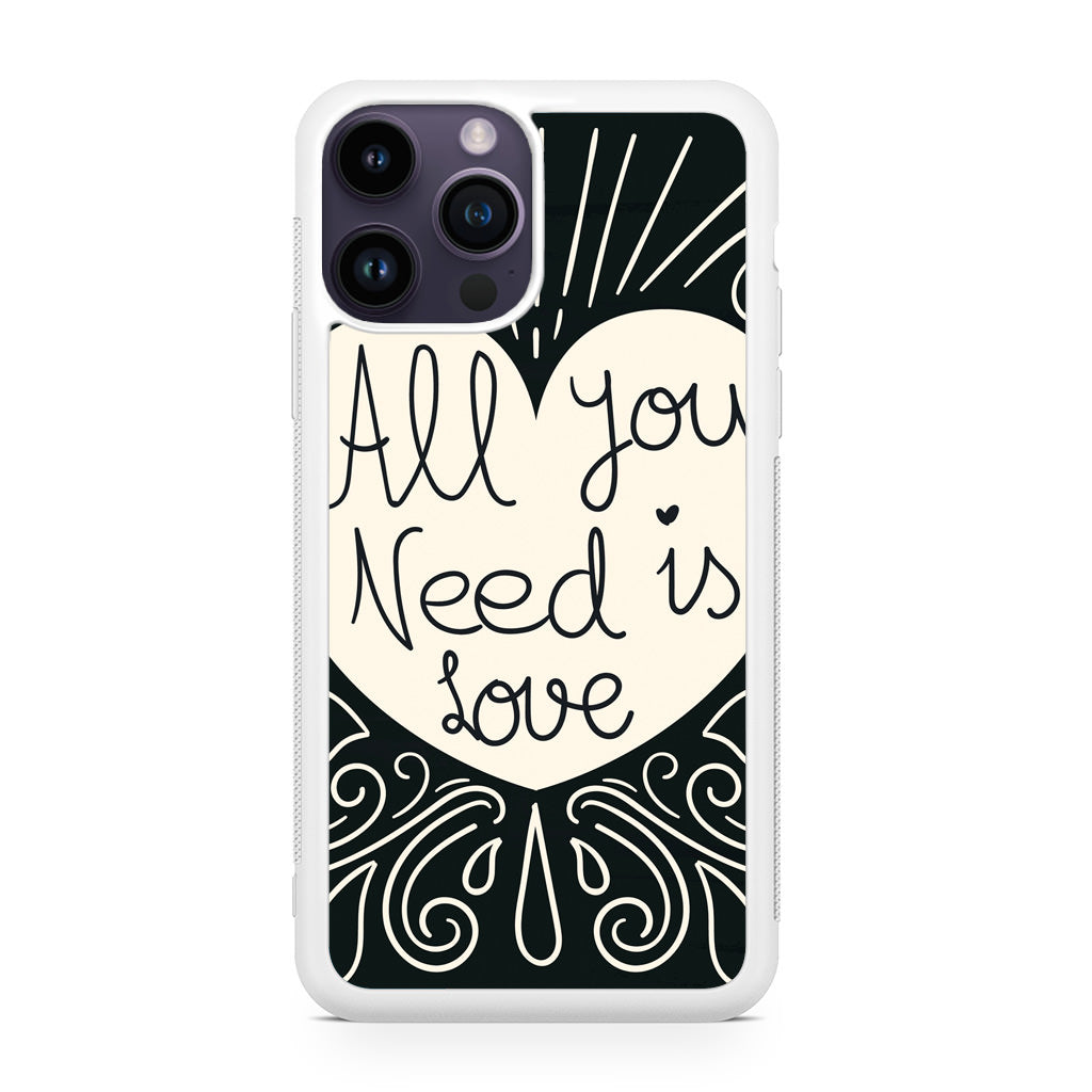 Drawn Love iPhone 14 Pro / 14 Pro Max Case