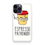 Espresso Patronum iPhone 14 Pro / 14 Pro Max Case