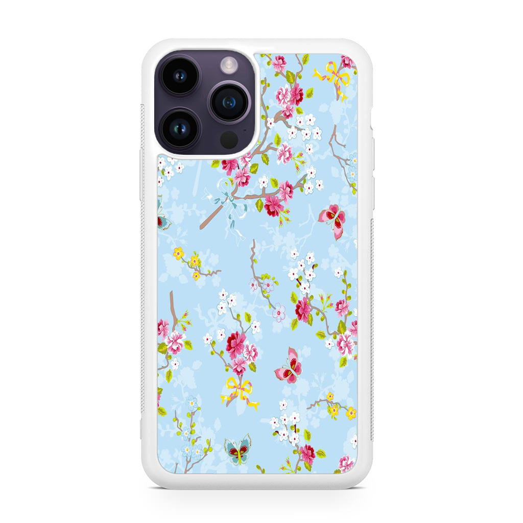 Floral Summer Wind iPhone 14 Pro / 14 Pro Max Case