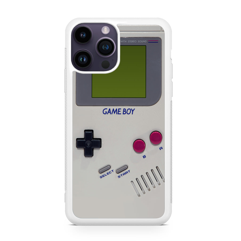 Game Boy Grey Model iPhone 15 Pro / 15 Pro Max Case