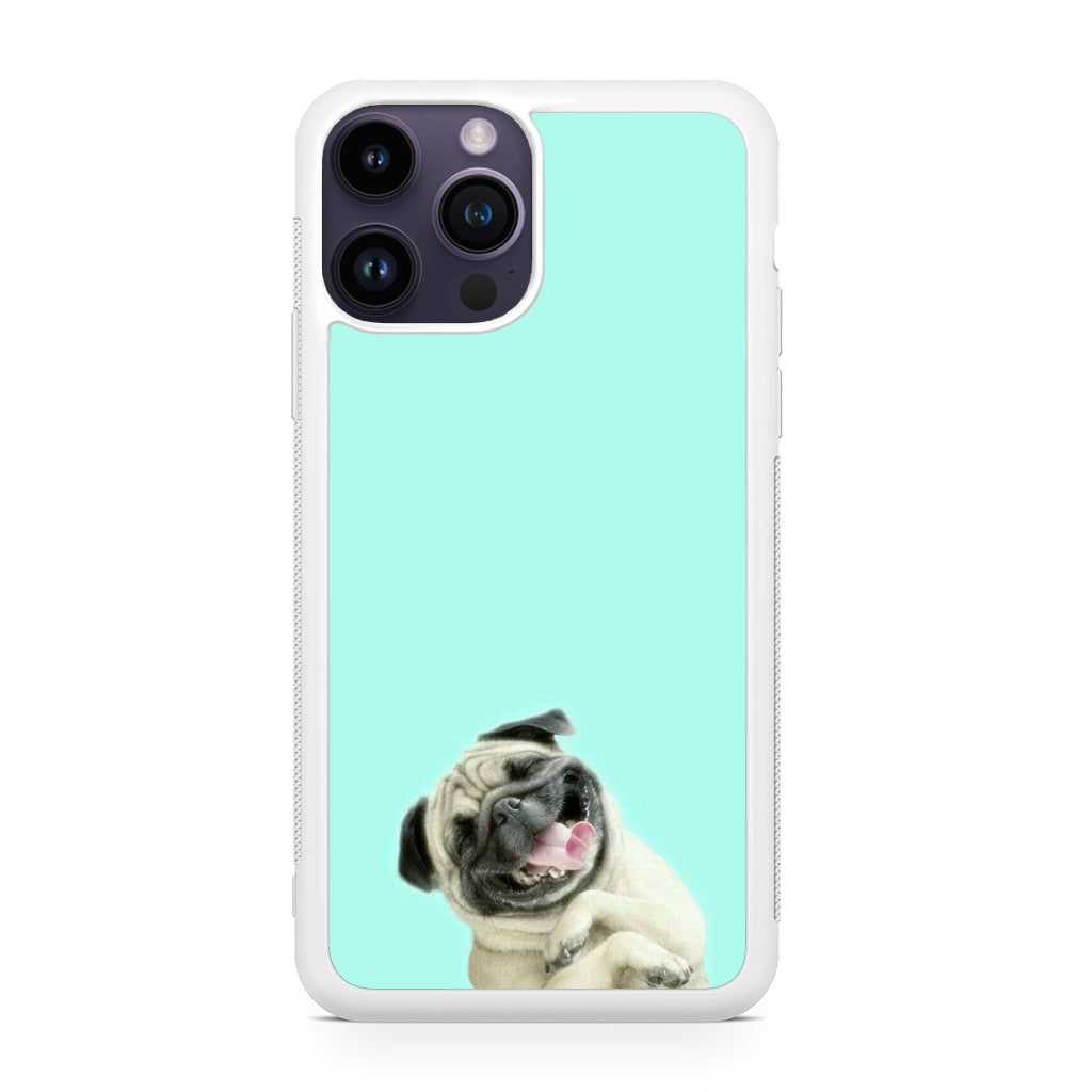 Laughing Pug iPhone 14 Pro / 14 Pro Max Case