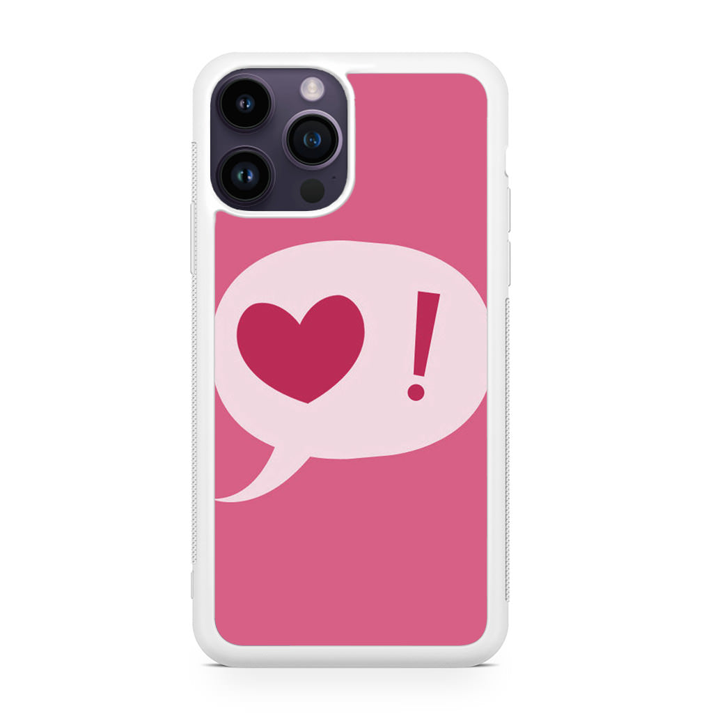 Love Pink iPhone 14 Pro / 14 Pro Max Case