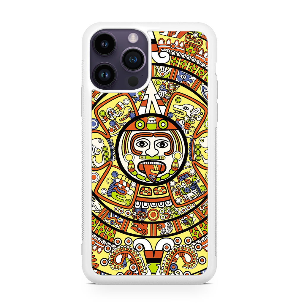 Mayan Calendar iPhone 14 Pro / 14 Pro Max Case