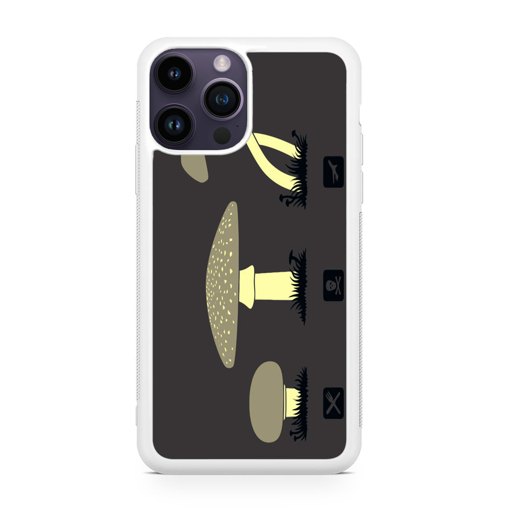 Mushroom Minimalism iPhone 14 Pro / 14 Pro Max Case