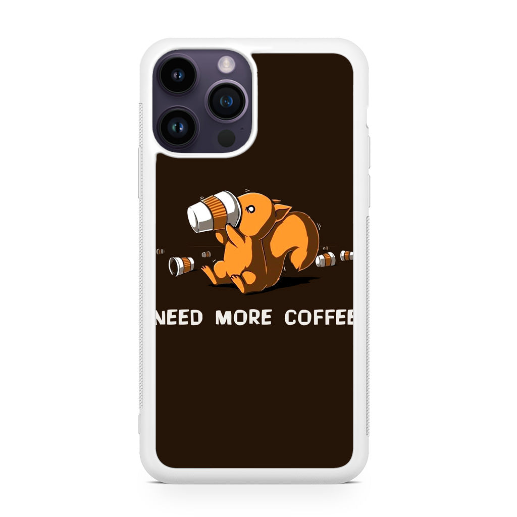 Need More Coffee Programmer Story iPhone 14 Pro / 14 Pro Max Case