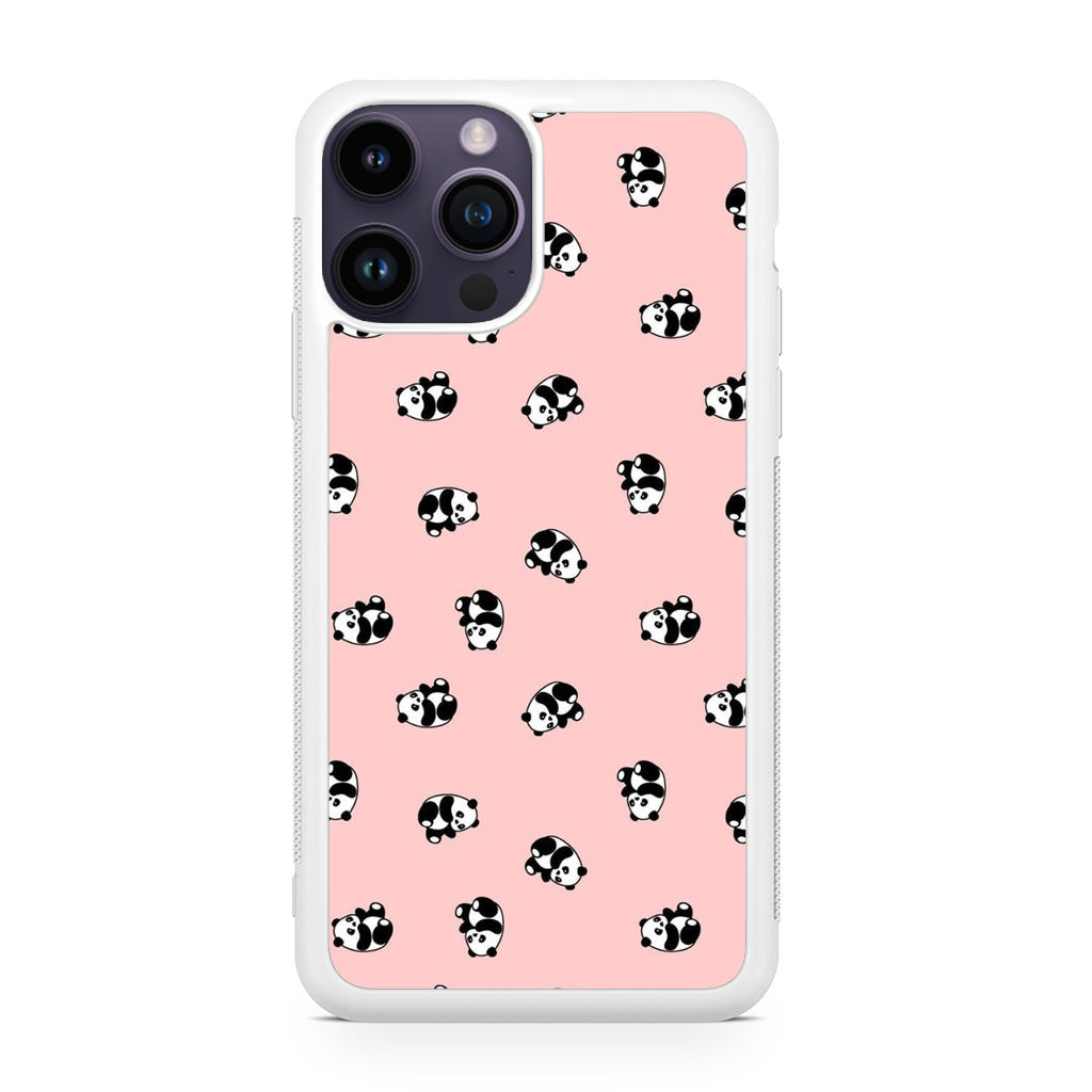 Pandas Pattern iPhone 14 Pro / 14 Pro Max Case