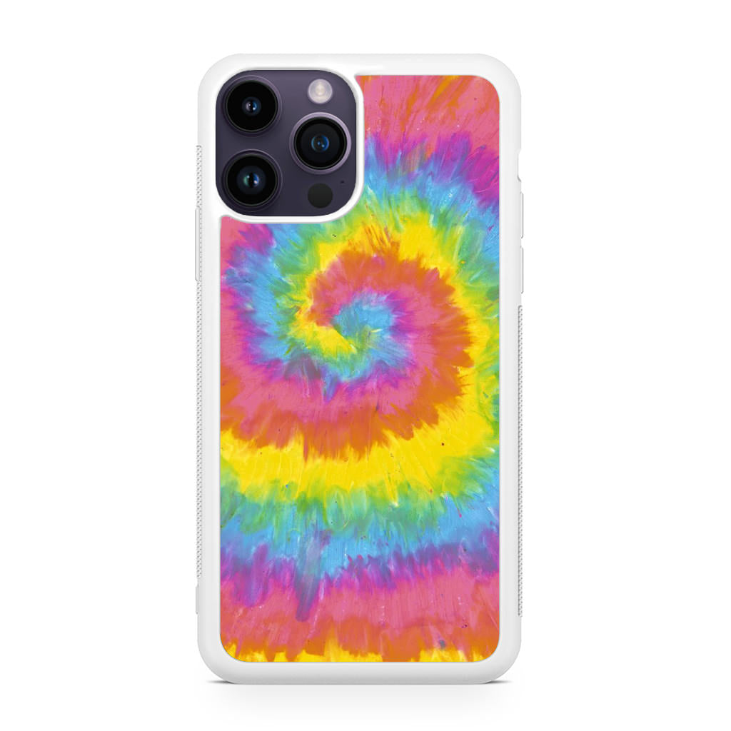 Pastel Rainbow Tie Dye iPhone 14 Pro / 14 Pro Max Case