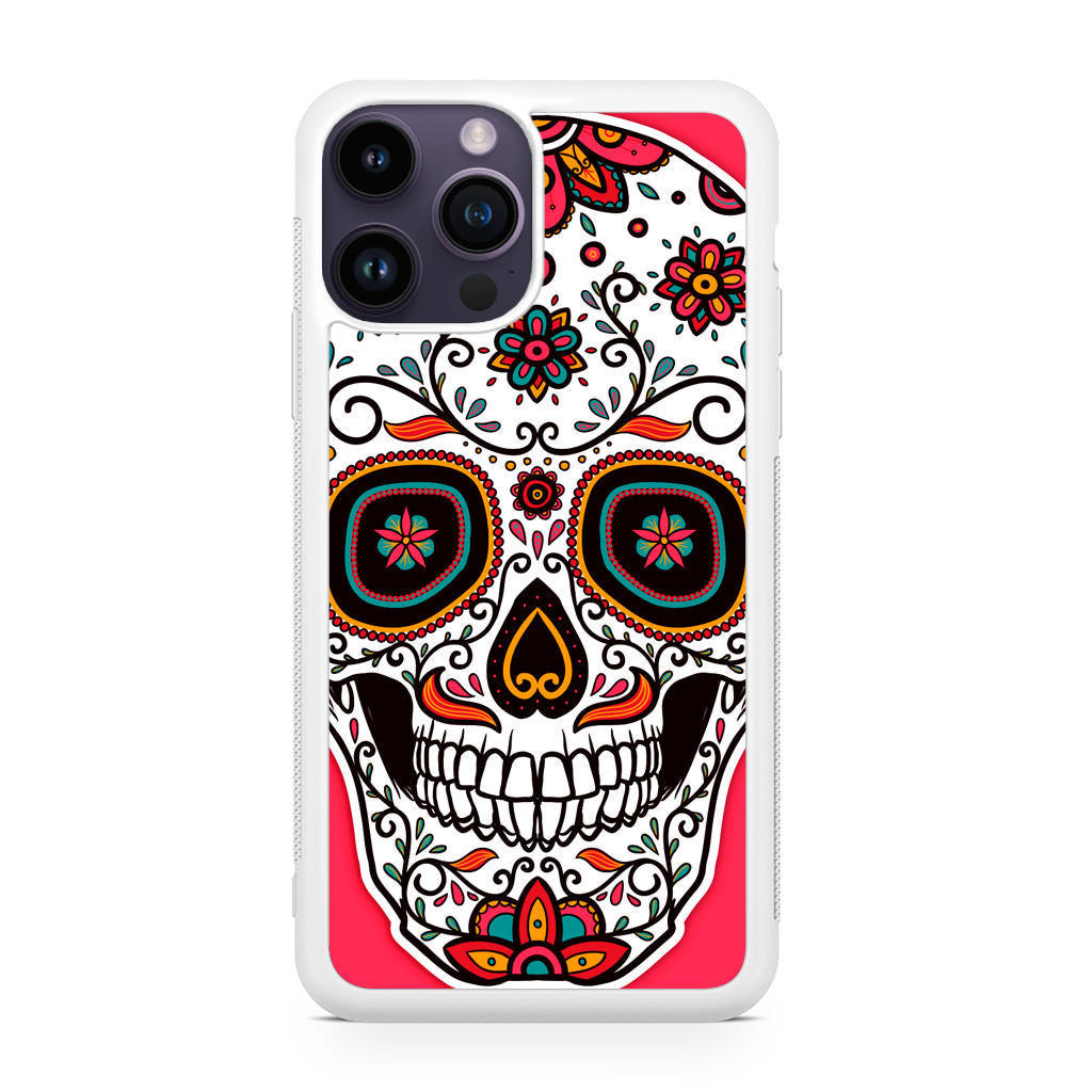 Pink Sugar Skull iPhone 14 Pro / 14 Pro Max Case