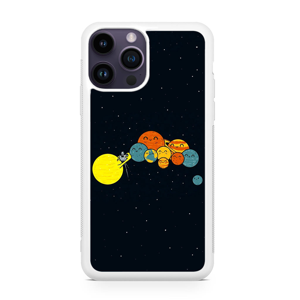 Planet Cute Illustration iPhone 14 Pro / 14 Pro Max Case