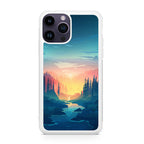 Sunset at The River iPhone 15 Pro / 15 Pro Max Case