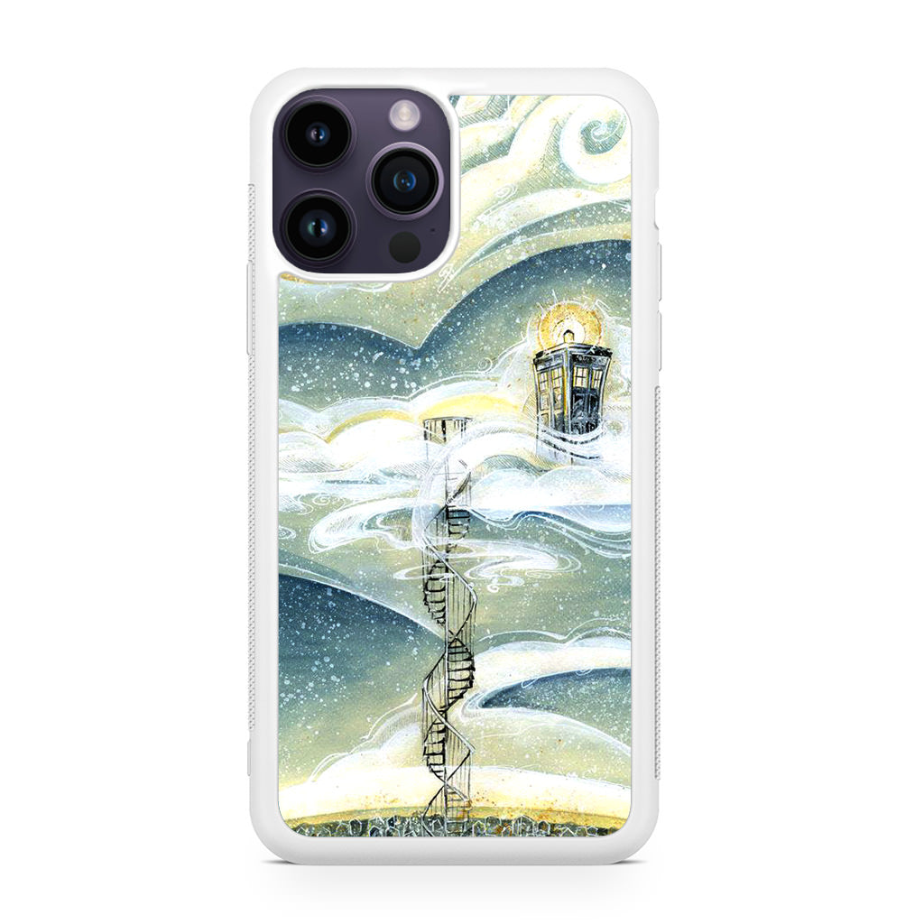 Tardis Cloud iPhone 14 Pro / 14 Pro Max Case