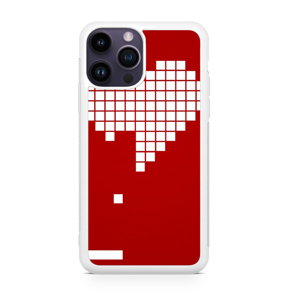 Tetris Heart iPhone 14 Pro / 14 Pro Max Case