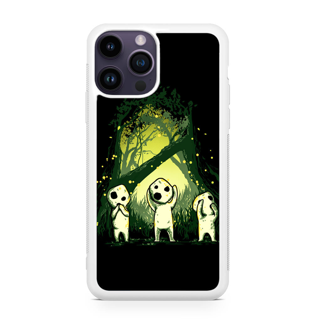 Three Wise Of Kodama iPhone 14 Pro / 14 Pro Max Case