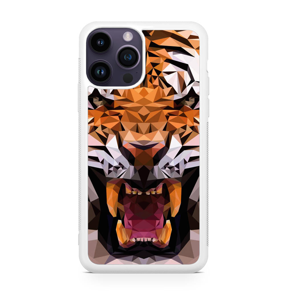 Tiger Polygon iPhone 14 Pro / 14 Pro Max Case