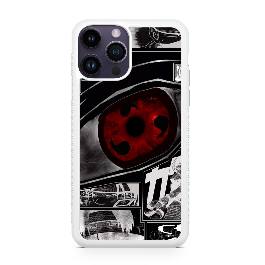 Anime Copy Wheel Eye iPhone 14 Pro / 14 Pro Max Case