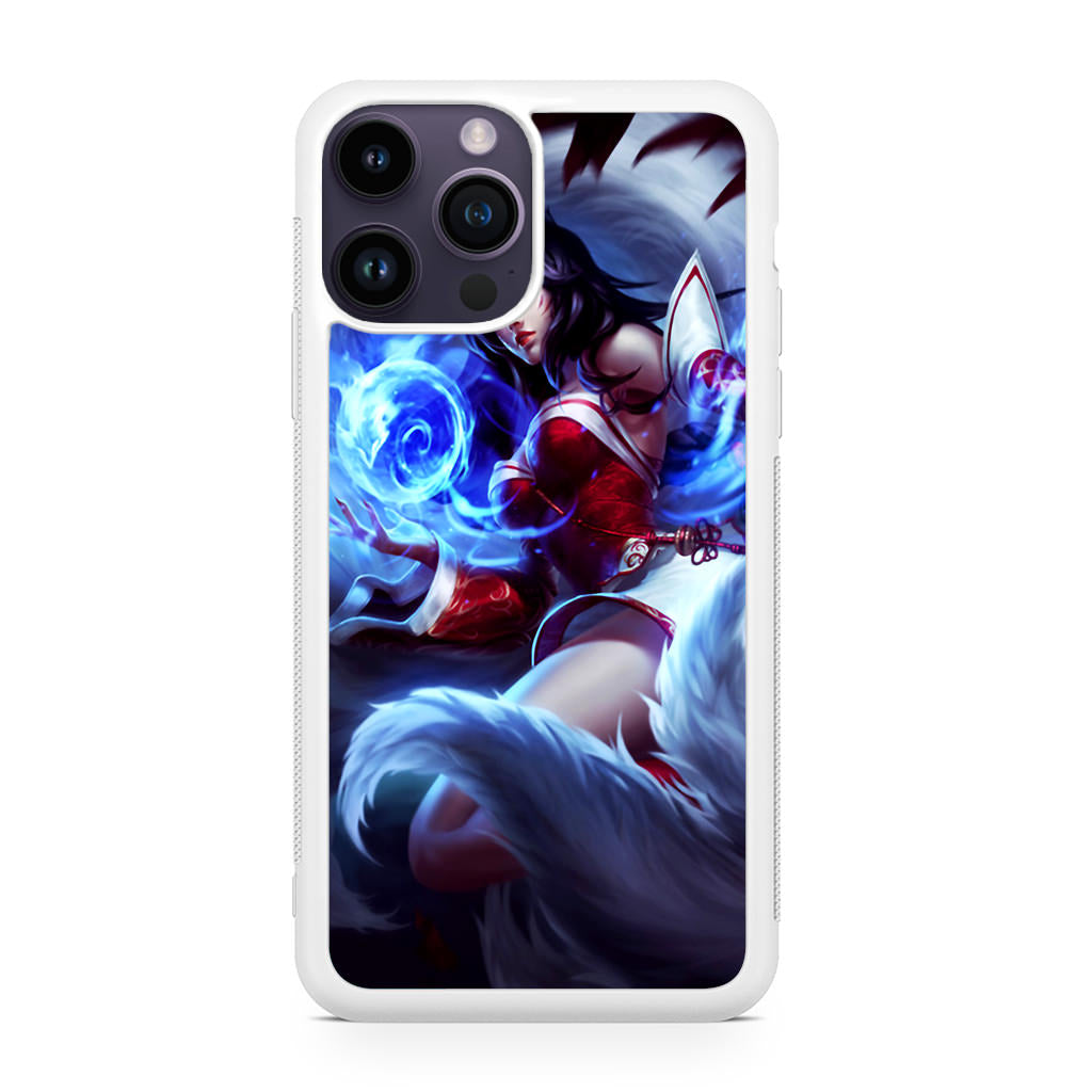 Ahri Demon Fox iPhone 14 Pro / 14 Pro Max Case