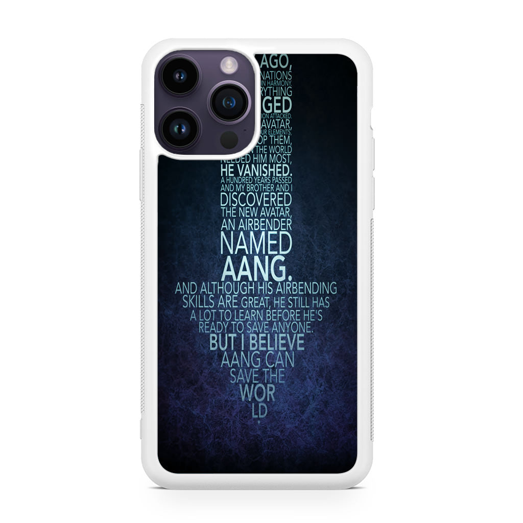 Avatar Quotes iPhone 14 Pro / 14 Pro Max Case