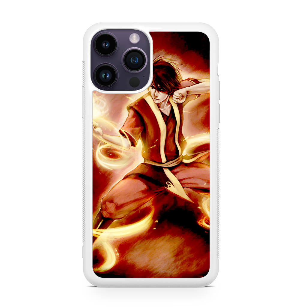 Avatar The Last Airbender Prince Zuko iPhone 14 Pro / 14 Pro Max Case