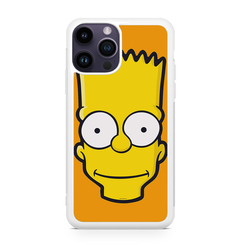 Bart Yellow Face iPhone 14 Pro / 14 Pro Max Case
