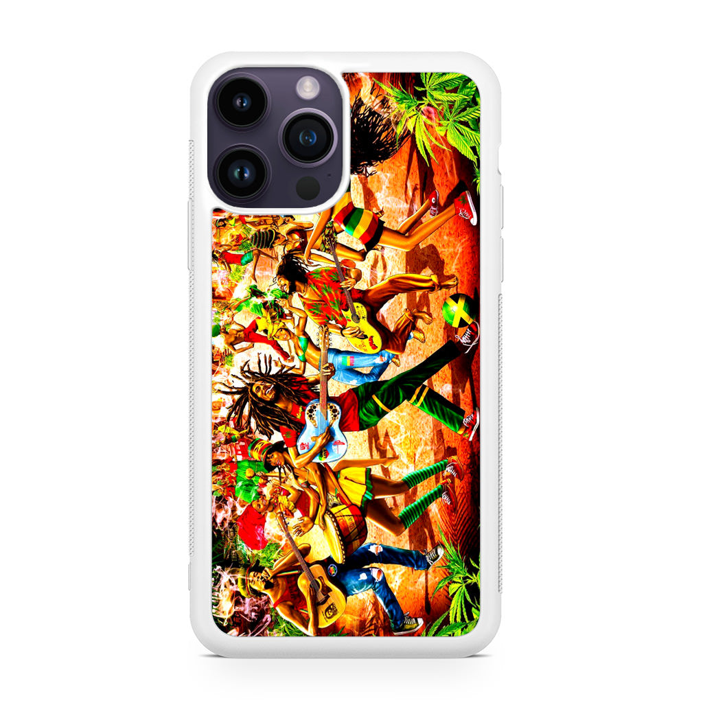 Bob Marley Reggae iPhone 14 Pro / 14 Pro Max Case