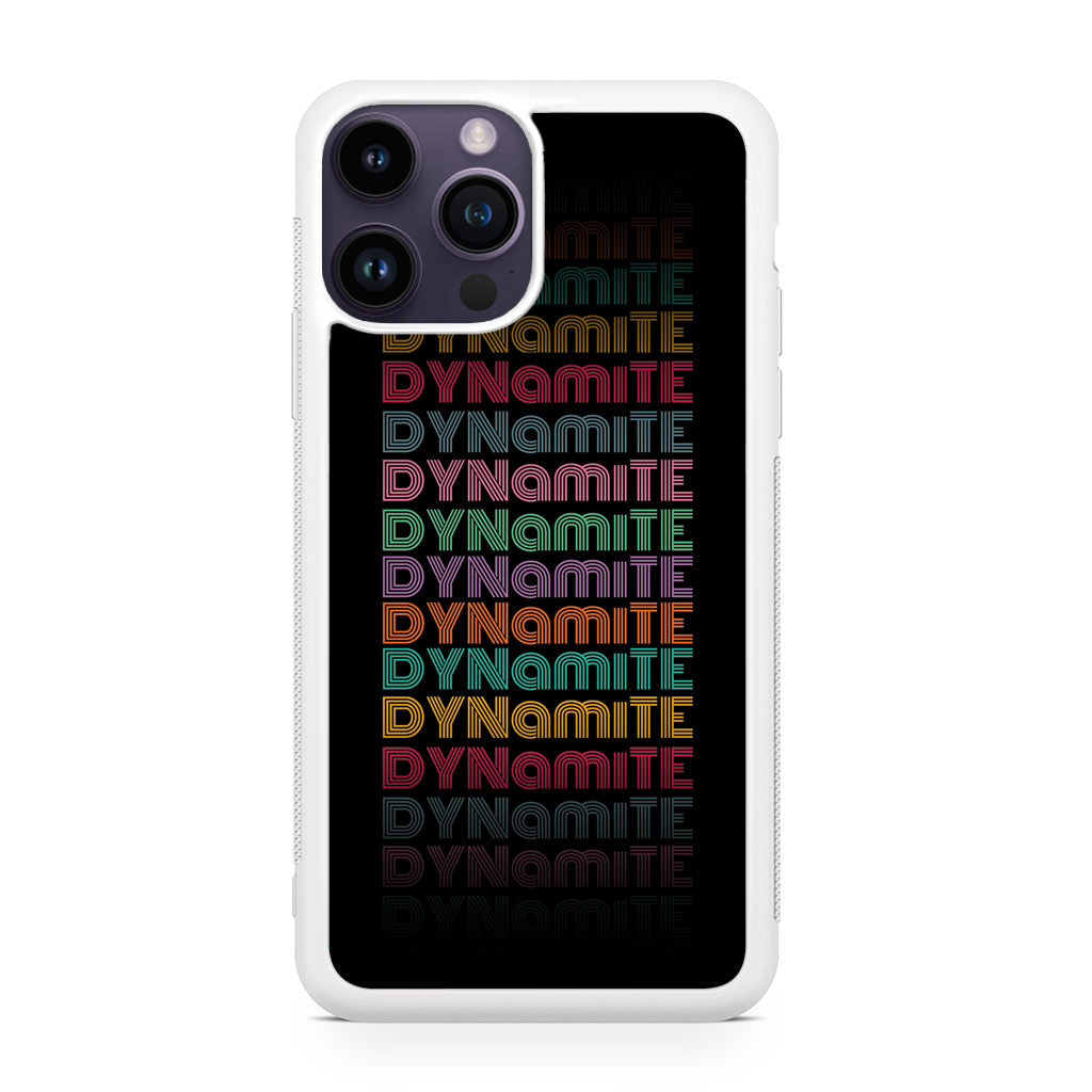 BTS Dynamite iPhone 14 Pro / 14 Pro Max Case