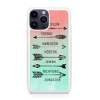 BTS Members Name iPhone 14 Pro / 14 Pro Max Case