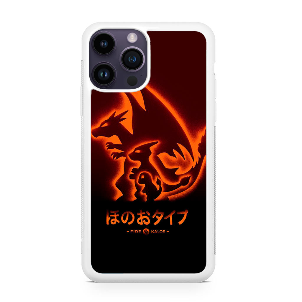 Charmander Charizard iPhone 14 Pro / 14 Pro Max Case