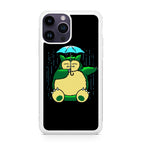 Cute Snorlax Umbrella iPhone 15 Pro / 15 Pro Max Case
