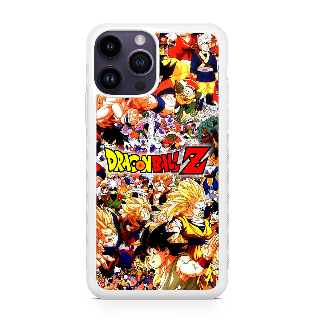 Dragon Ball Z All Characters iPhone 14 Pro / 14 Pro Max Case