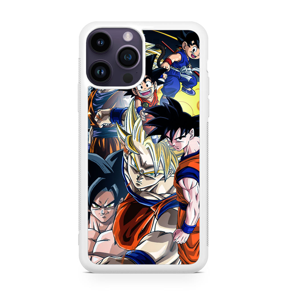 Dragon Ball Z Son Goku iPhone 14 Pro / 14 Pro Max Case