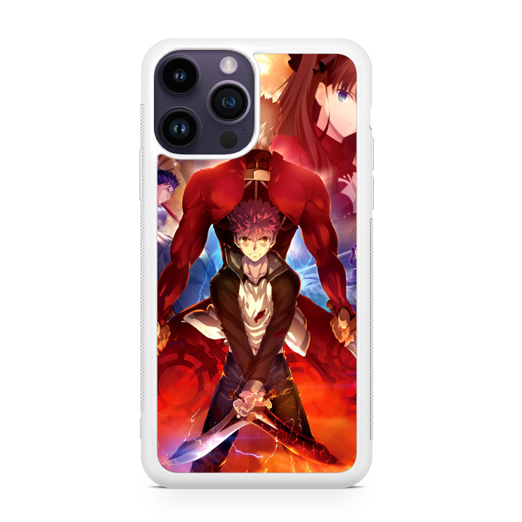 Fate/Stay Night Unlimited Blade Works iPhone 14 Pro / 14 Pro Max Case