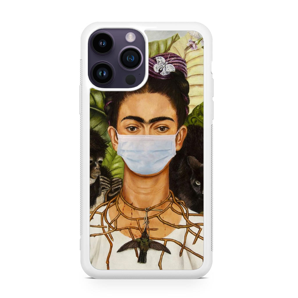 Frida Kahlo Wear Mask iPhone 15 Pro / 15 Pro Max Case