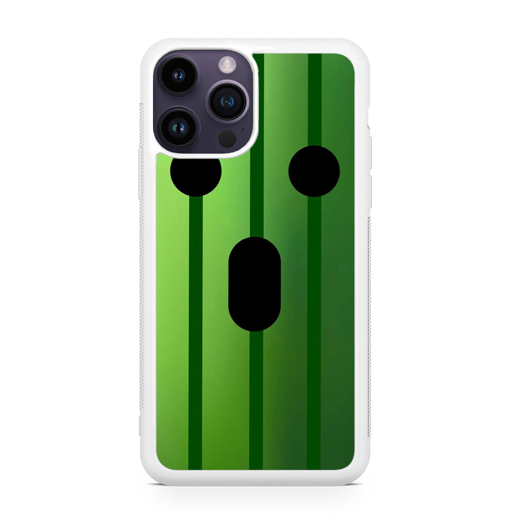 Funny Cactuar Face iPhone 14 Pro / 14 Pro Max Case