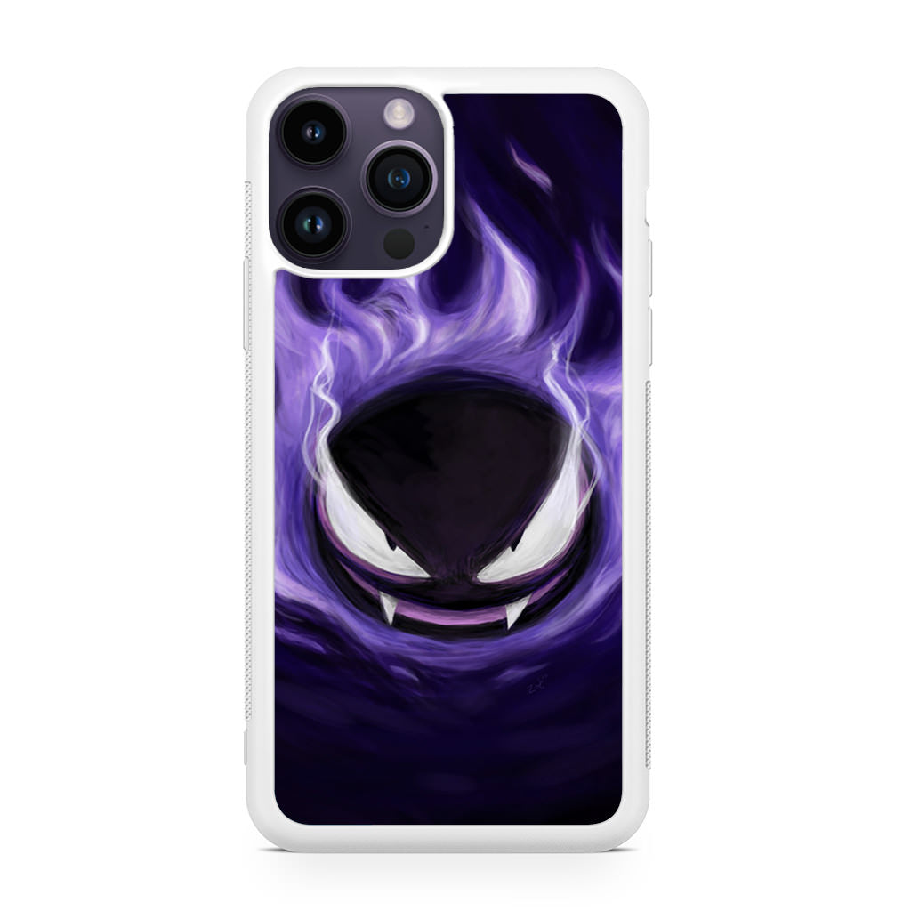 Gastly Ghost iPhone 14 Pro / 14 Pro Max Case