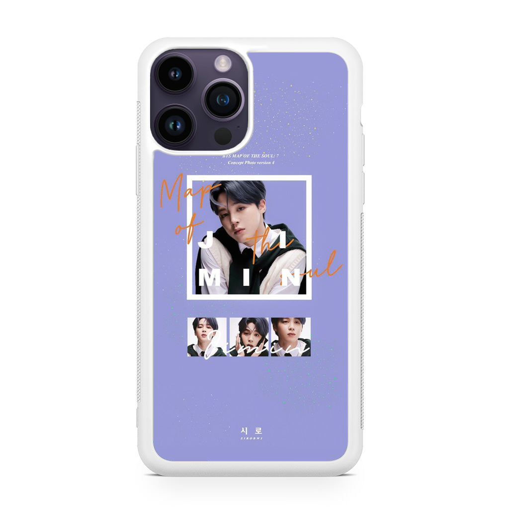 Jimin Map Of The Soul BTS iPhone 14 Pro / 14 Pro Max Case