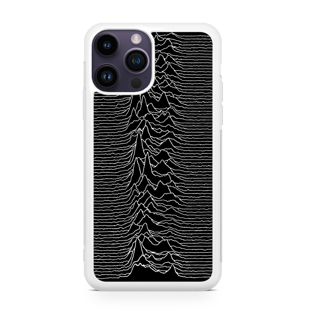 Joy Division Unknown Pleasures iPhone 14 Pro / 14 Pro Max Case